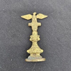 Antique Imperial Eagle Wax Seal Stamp Made In Italy Armorial Seal Royal
